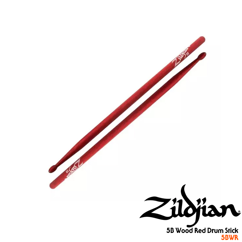 질젼 Zildjian 5BWR 레드 5B사이즈 우드팁 드럼스틱